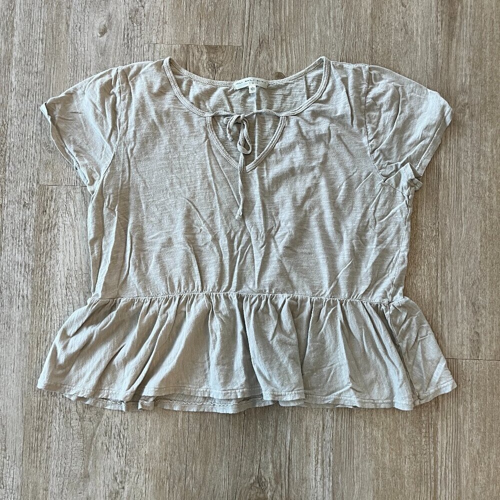 Womens Truly Madly Deeply Green Blouse - L